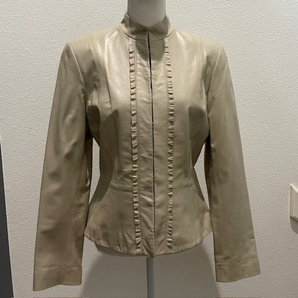 Vintage TAHARI Leather Jacket